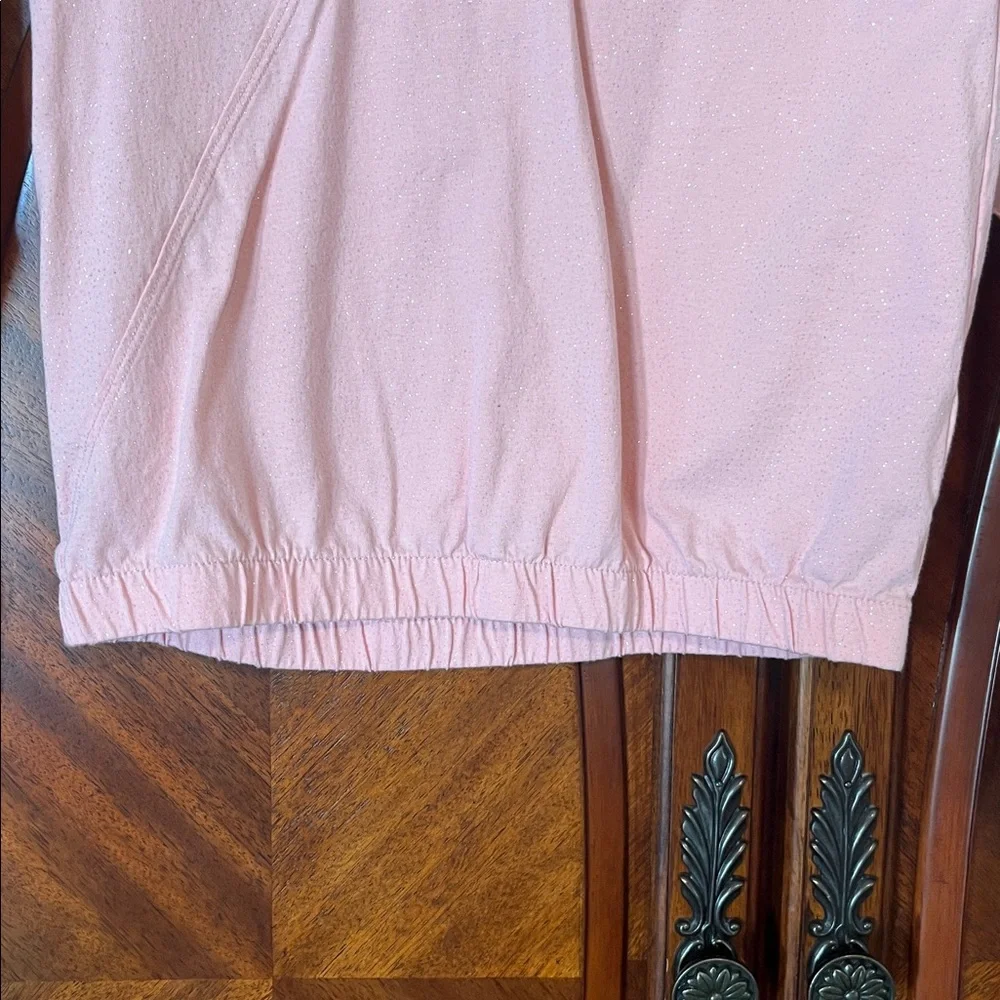 Carter's Pink Glitter V-Neck Ballet Top and Pink Ballet Skort